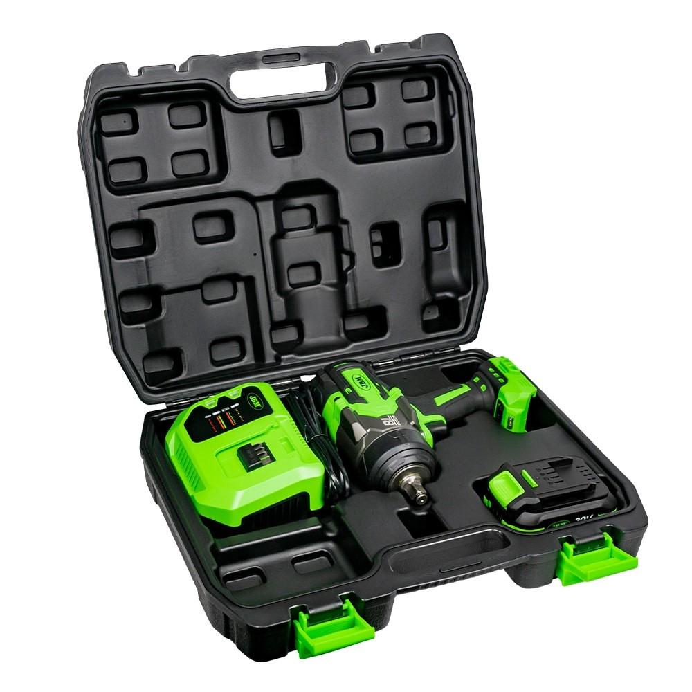 Pistola de Impacto 1/2" con bateria, cargador y maletin